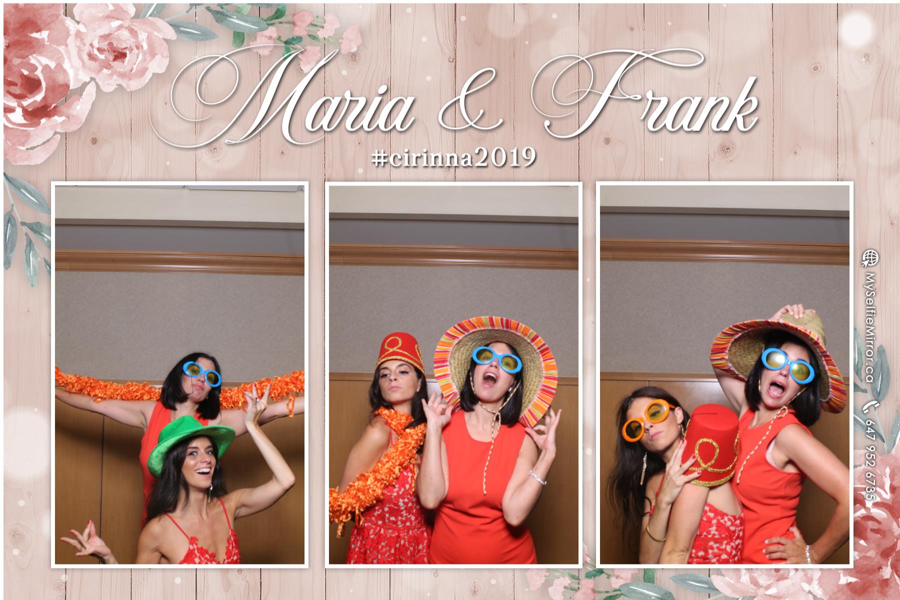Wedding of Frank and Maria  | View more photos from the event at gallery.myselfiemirror.ca/u/romanmyselfiemirrorca/Wedding-of-Frank-and-Maria